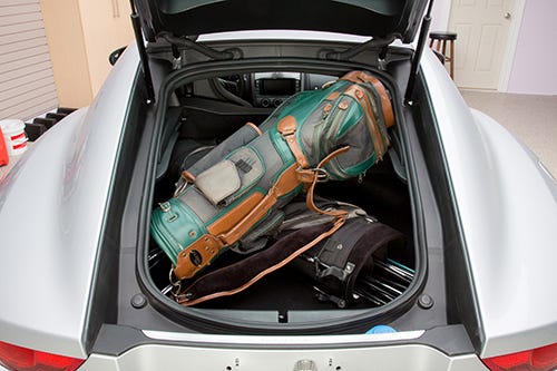 jaguar f type luggage